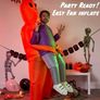 Carry Me Alien Inflatable Adult Costume, Funny Scary Blow Up Fancy Dress Suit for Halloween Party - Easy to Inflate and Deflate (FREE POSTAGE) Image 2