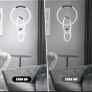 3 ring LED ceiling light Image 3