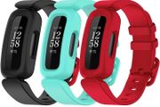 Straps Compatible with Fitbit Ace 3 for Kids, Soft Silicone Waterproof Bracelet Accessories Sports Watch Strap Replacement for Fitbit Inspire 2/Ace 3