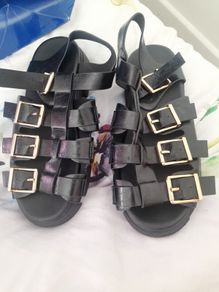 ladies  river island sandals size 4