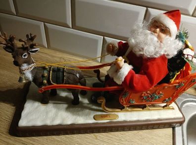 Beautiful Musical, Lighting Santa Sleigh
