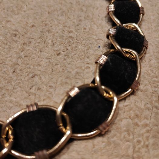 Black/Gold Necklace
