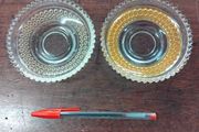 Pair of vintage Glass Dish