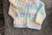 hand knit cardigan NB