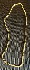 18ct Gold Chain 10g 50cm stamped 750