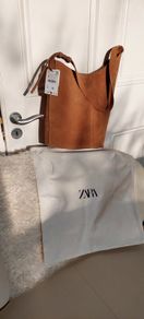 Beautiful suede handbag