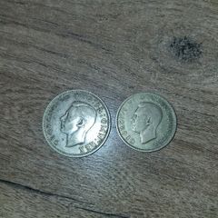 2 silver coins