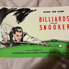 Know The Game - Billiards and Snooker ' 1968 Booklet