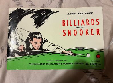 Know The Game - Billiards and Snooker ' 1968 Booklet