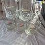 5 Vintage Heineken 1/2 pint, glass beer tankards/mugs. Image 2