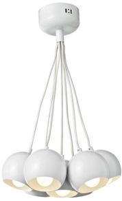 White bubble Cluster light chandelier