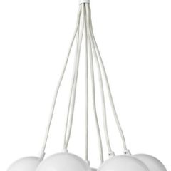 White bubble Cluster light chandelier