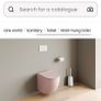 matt pink toilet Image 2