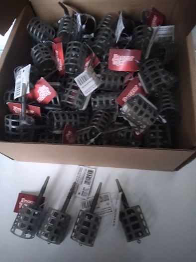 Inline cage Feeders Baskets Large 30g.40g. 50g. 60g.