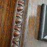 Vintage French Oak Table Lamp Image 3