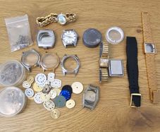 Vintage Watchmaker Parts lot for Repurpos