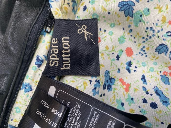 Saki Genuine Leather Jacket (size 12)