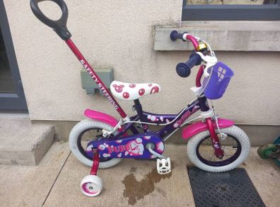 Kids bubble bike size 12 inch wheels