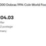 Bolivia USA WORLD CUP 1994 Coin Cover Vintage Image 3