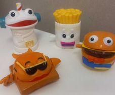 McDONALDS 1991 McRockin Foods (Complete Set)