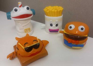 McDONALDS 1991 McRockin Foods (Complete Set)