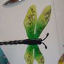 Metal Dragonfly Wall Art Decor Image 2