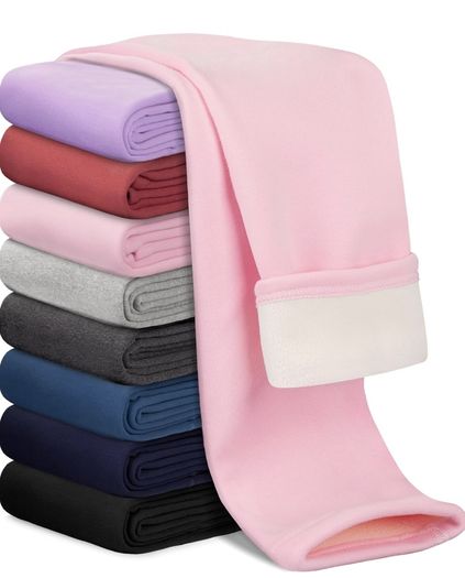 Girls Fleece Lined Leggings