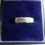 Vintage Hand Engraved Sterling Silver 925 Band Ring Size L1/2 - 2,7g Image 5
