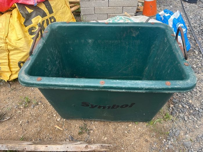 mortar bin