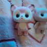 Small little furry animal toys x3 Image 2