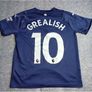 Manchester City Puma Away Shirt Boys 11-12 Years - Rare Retro Grealish 10 Print Image 2