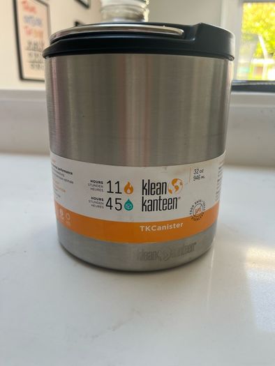 Brand New Klean Kanteen 32oz (946ml) Insulated TKCanister - Food Flask