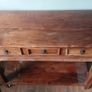 Console Table, Beautiful Oak Solid Drawers Image 2