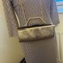 Reiss Mushroom Colour Tatiana Dress - Size 12 Image 7