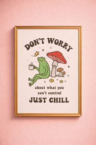 Unique Motivational Canvas Poster Free P&P