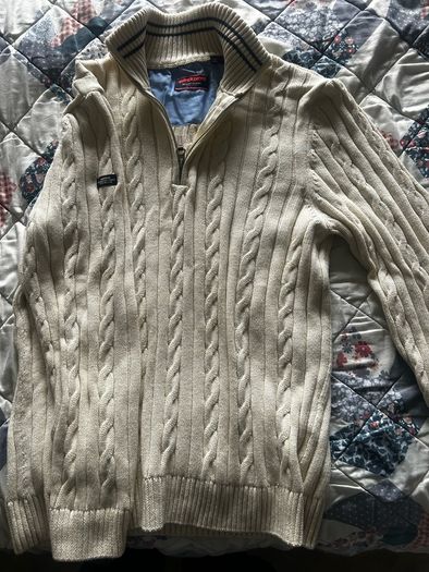 Superdry Aran zip top