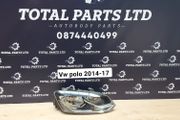 Vw polo 2014-17 headlight