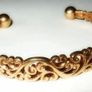 Vintage Hallmarked 9ct Gold Filigree Torque Bangle Image 6