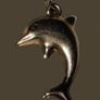 Pristine Vintage 9ct Gold Dolphin Charm / Pendant Image 3