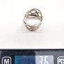 925 Vintage Sculptural Sterling Silver Ring Image 8