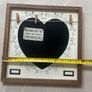 Shabby Chic Heart Chalkboard & Photo Display Memo Board Image 3