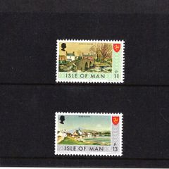 1975 Isle of Man Independent Postal Administration First Definitive Series New Values Values Stamp Presentation Pack