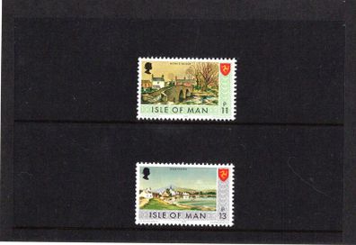 1975 Isle of Man Independent Postal Administration First Definitive Series New Values Values Stamp Presentation Pack