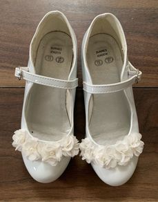 Girls White Dressy Shoes: Size 13 - Or Free With Any Clothes Bundle
