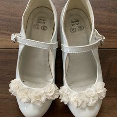Girls White Dressy Shoes: Size 13 - Or Free With Any Clothes Bundle