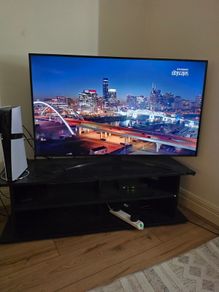50inch LG smart TV with stand and 1 more year of extended warranty