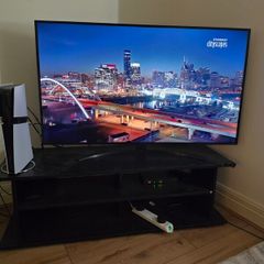 50inch LG smart TV with stand and 1 more year of extended warranty