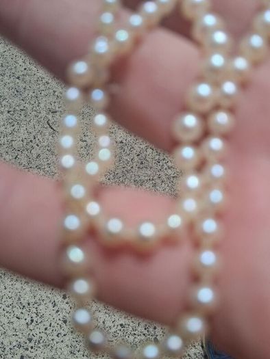 9k Gold Freshwater Graduating Pearl Necklace