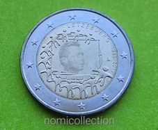 Luxembourg 2015 Uncirculated 2 Euro coin.