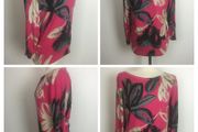 Next pink floral lightweight jumper size 14 price includes postage